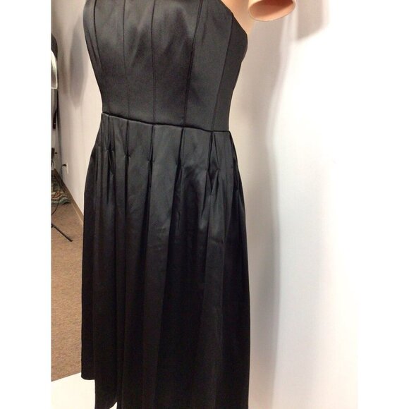 Calvin Klein Strapless Satin Dress Womens 2 - Picture 9 of 11